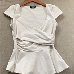 Peplum blouse